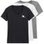 Brand Printed Softstyle Womens Fit V-Neck T-Shirt Beauty Training Direct